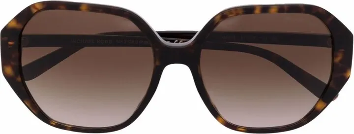 Tortoiseshell-Frame Sunglasses