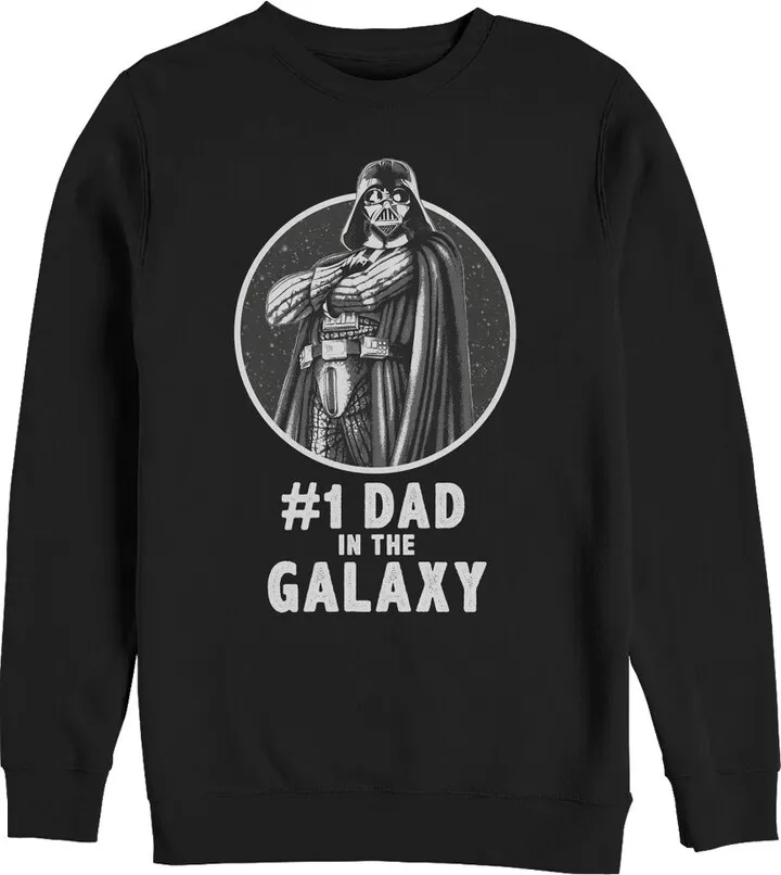 Men's Star Wars Darth Vader Best Dad Sweatshirt - Black - 2X Large