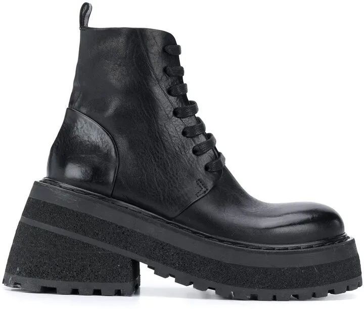 Lace-Up Ankle Boots