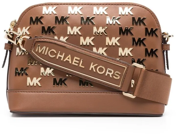 Monogram-Print Crossbody Bag