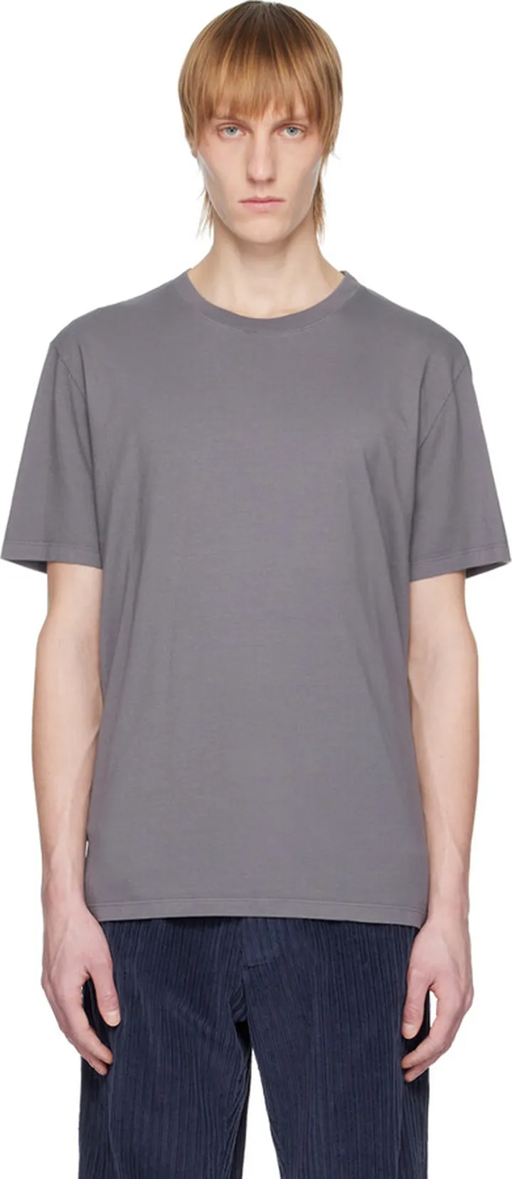 Maison Margiela Gray Crewneck T-Shirt