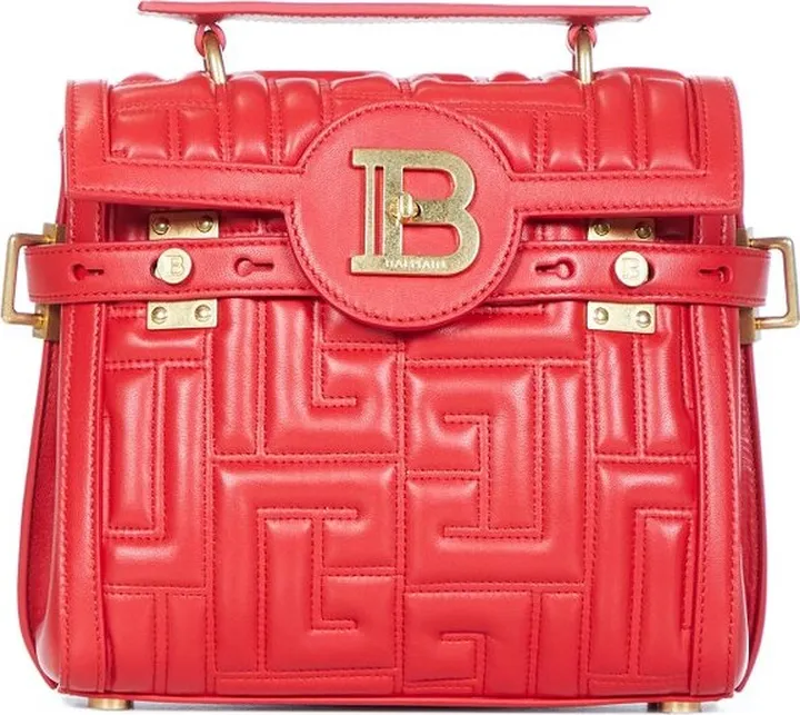 Balmain B-Buzz 23 Logo Plaque Crossbody Bag