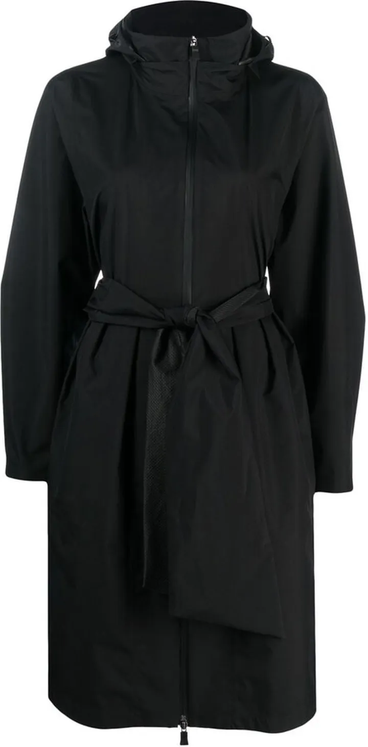 Belted Waist Raincoat