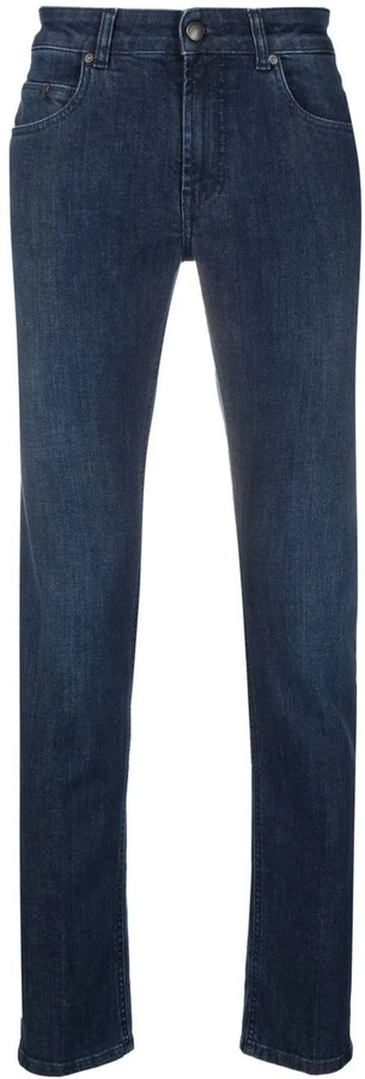 Low-Rise Slim-Cut Jeans