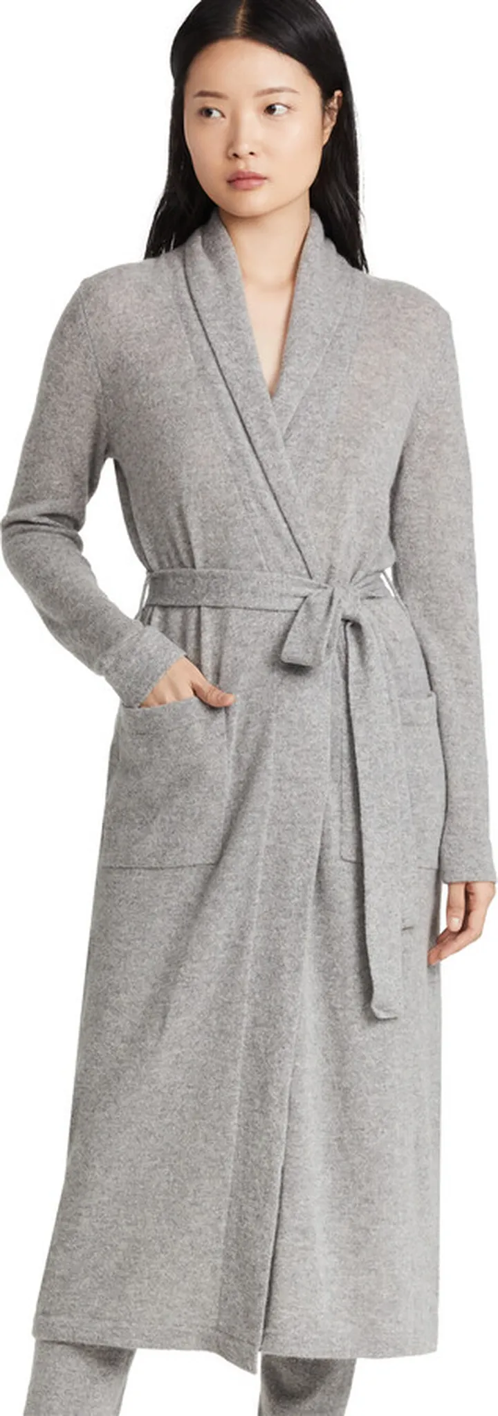 White + Warren Cashmere Long Robe