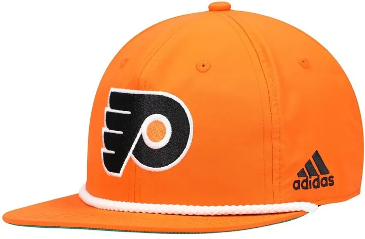 Men's Adidas Orange Philadelphia Flyers Rope Adjustable Hat