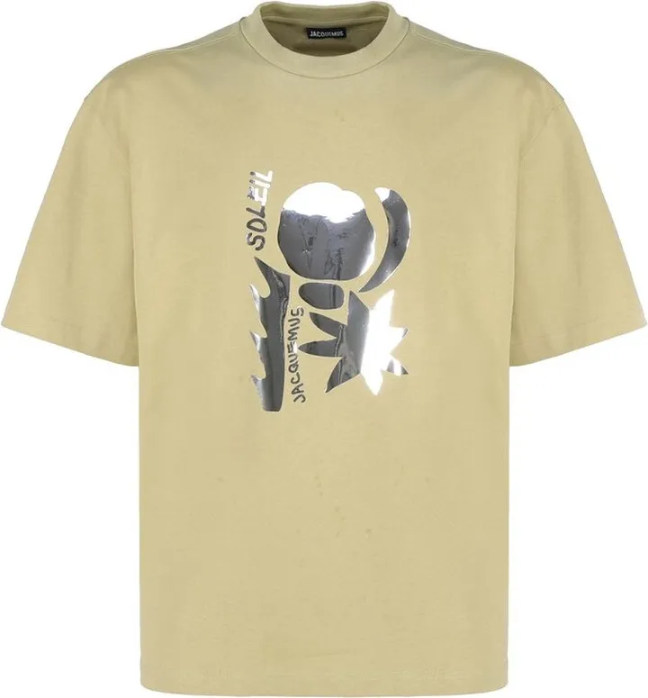 Jacquemus Gaphic Printed Crewneck T-Shirt