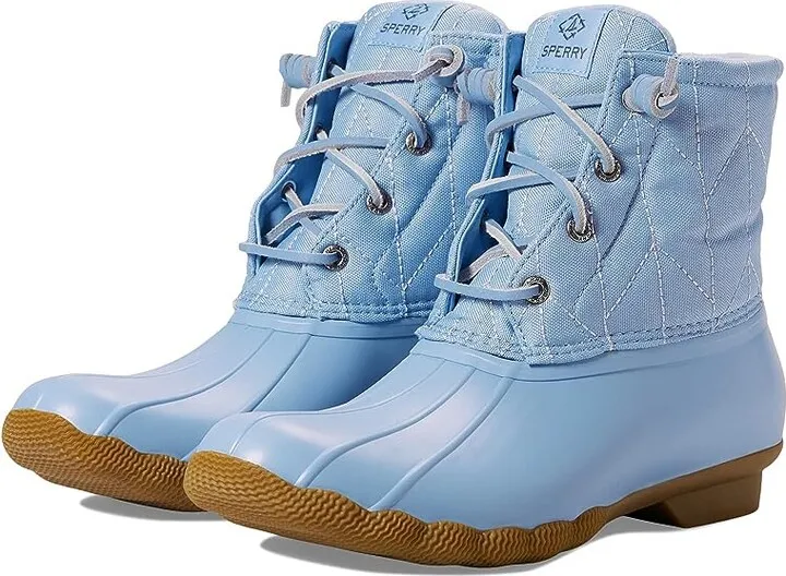 Sperry Saltwater Seacycled Nylon (Light Blue) Women's Boots