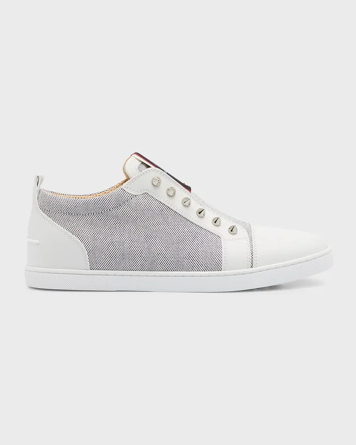 Men's FAV Fique A Vontade Red Sole Low-Top Sneakers