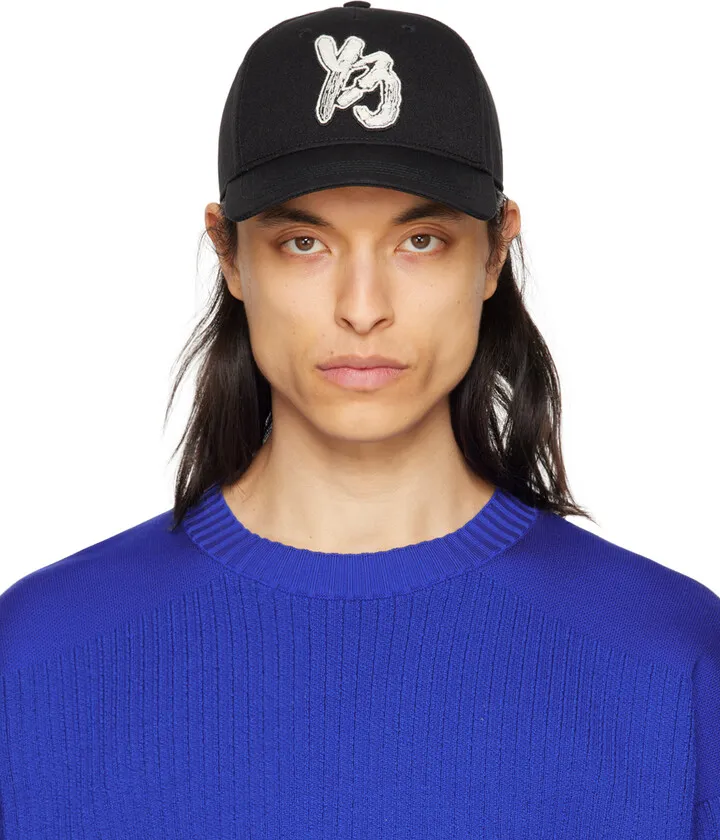 Y-3 Black Logo Cap
