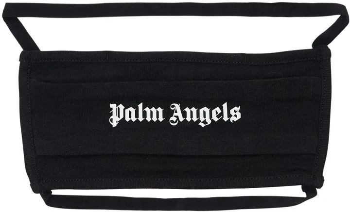 Logo Cotton Jersey Face Mask
