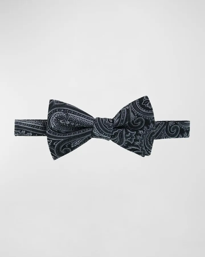 Men's Sobee Silk Paisley Bow Tie
