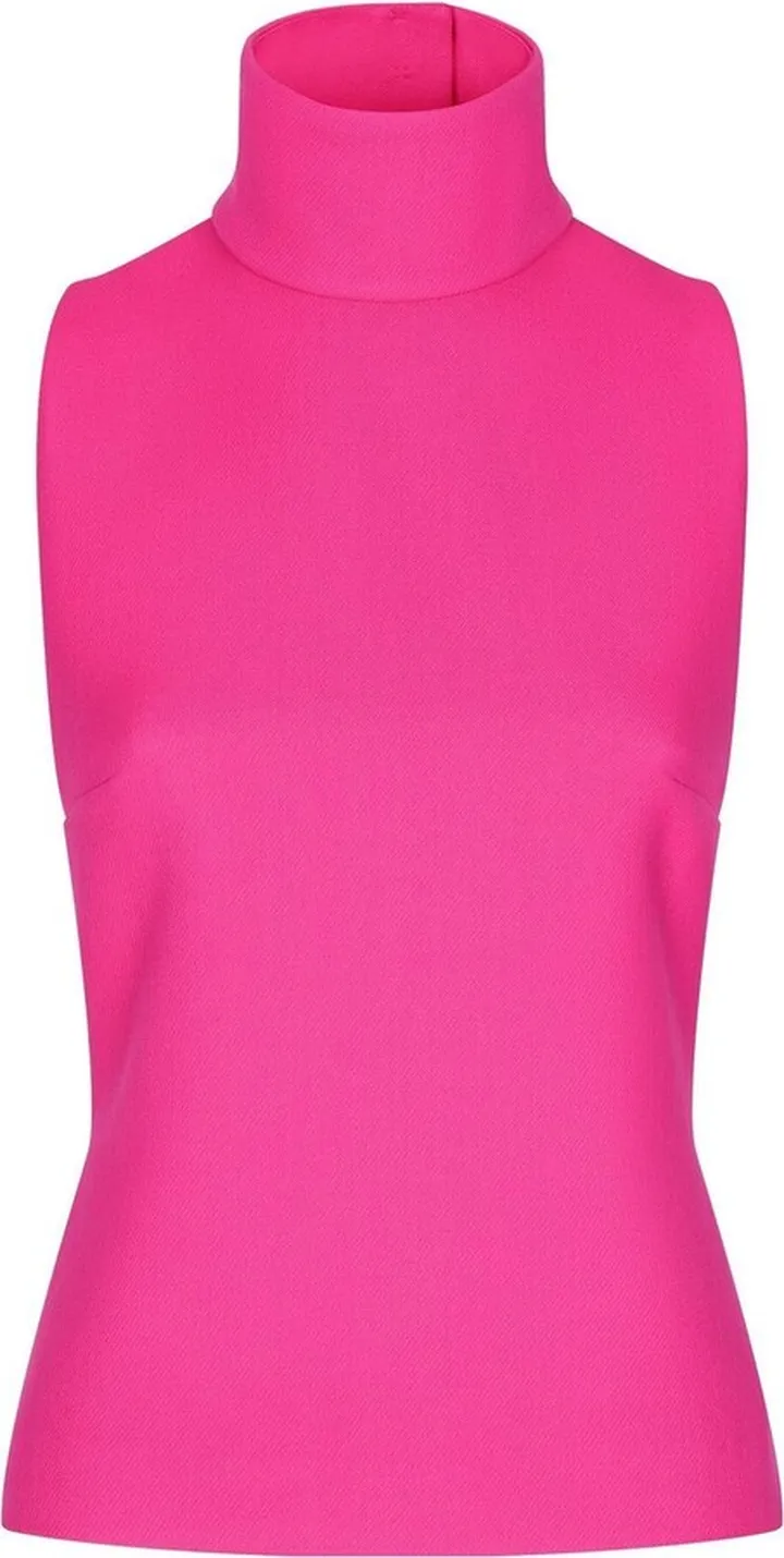 Halterneck Wool Top