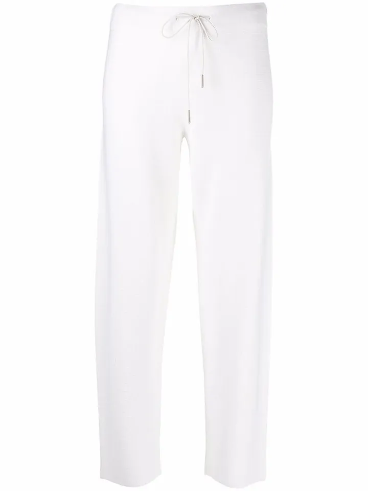 Cropped Virgin Wool-Blend Trousers