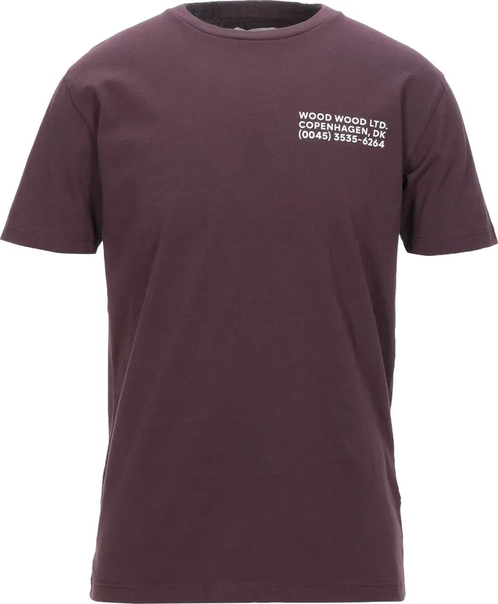 T-shirt Burgundy