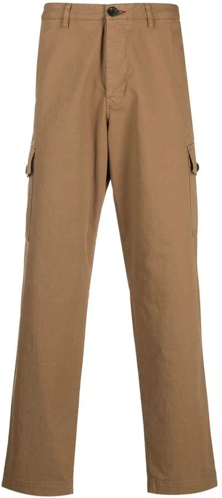 Loose-Fit Straight-Leg Trousers