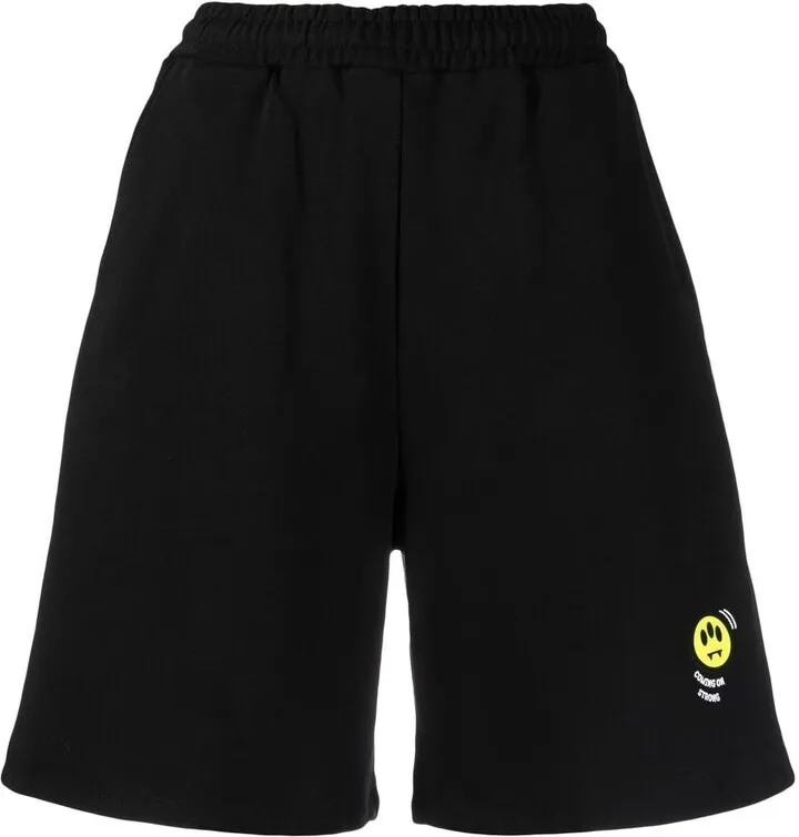 Logo-Print Detail Shorts