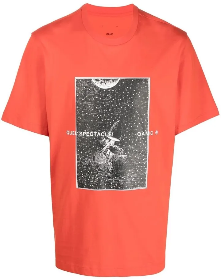 graphic-print cotton T-shirt