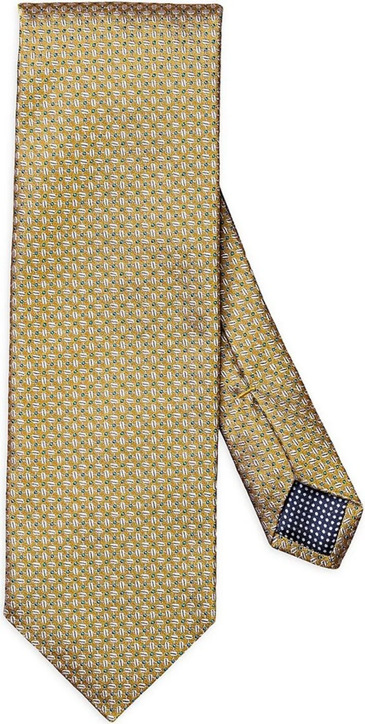 Geometric Silk Tie