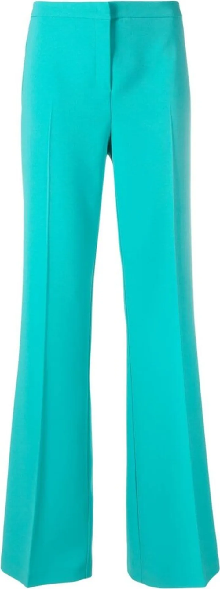High-Waisted Crêpe Trousers