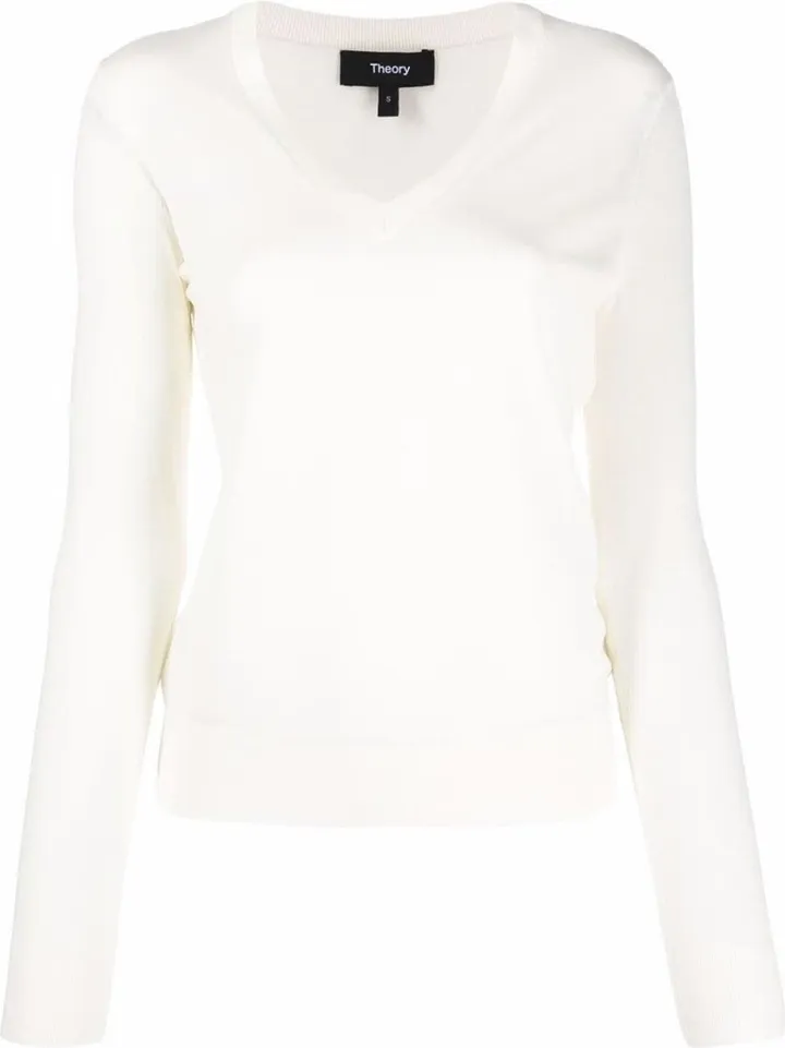 Wool V-Neck Jumper