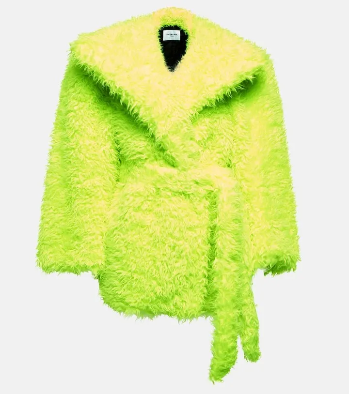 Faux fur jacket