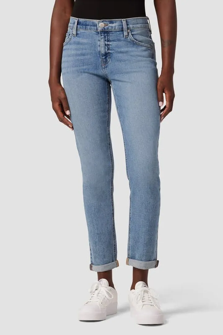 Hudson Jeans Lana Mid-Rise Boyfriend Jean - Tropical