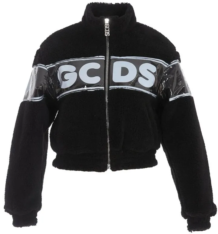 GCDS Zip-Up Cropped Jacket