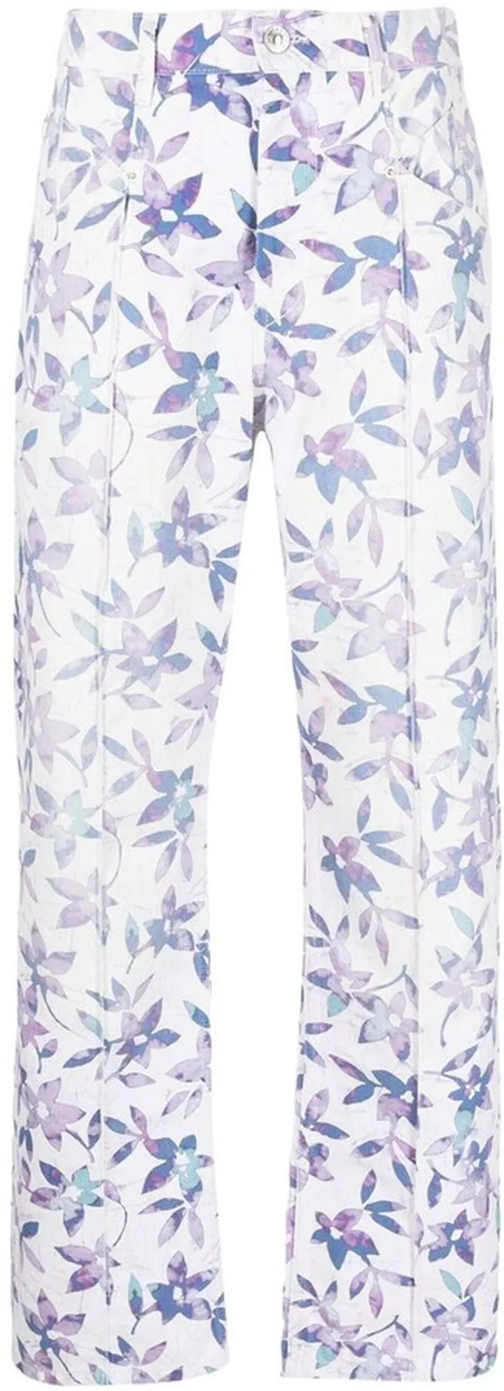 ISABEL MARANT- Nadege Flower Print Trousers