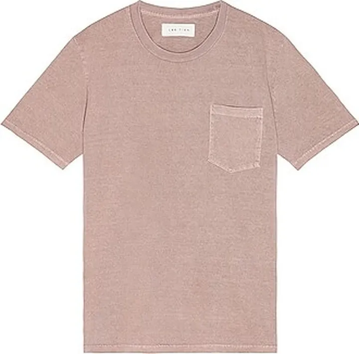 Les Tien Classic Pocket Tee in Lavender