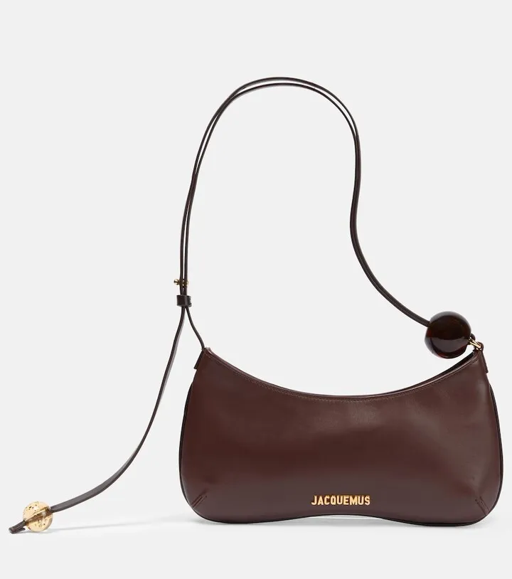 Le Bisou Perle leather shoulder bag