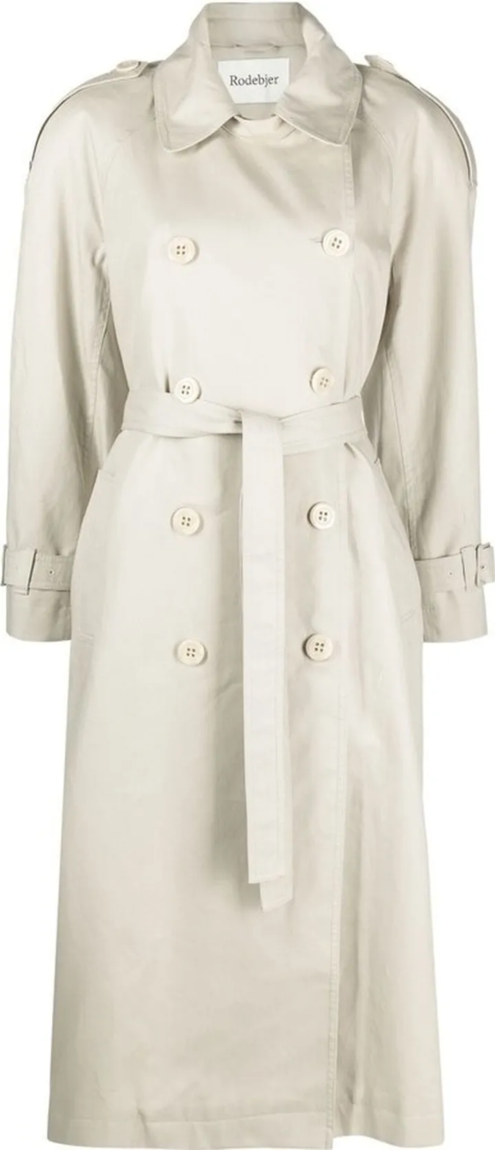 Lois double-breasted trench coat