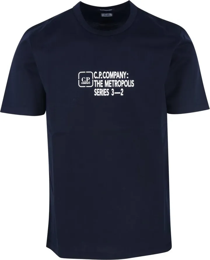 C.P. Company Logo-Printed Crewneck T-Shirt
