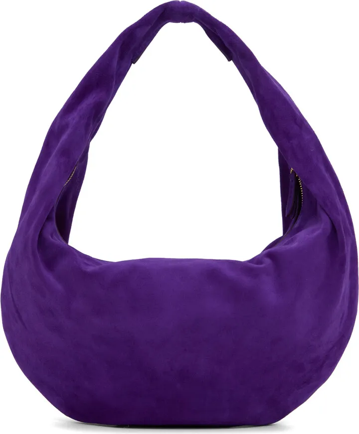 KHAITE Purple 'The Medium Olivia' Bag