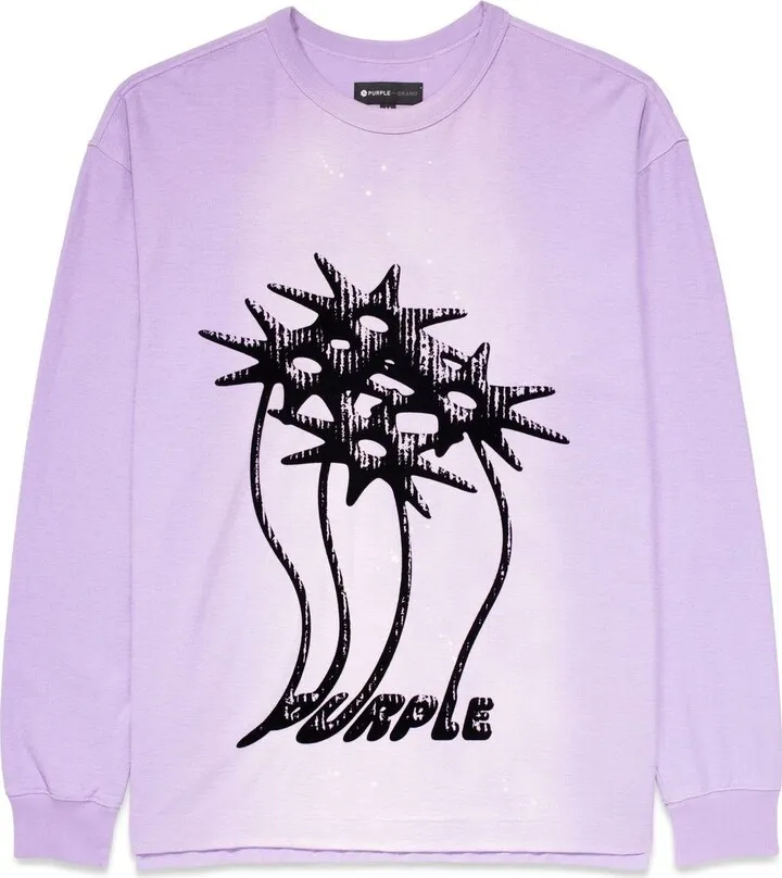 Flower Palm printed T-shirt