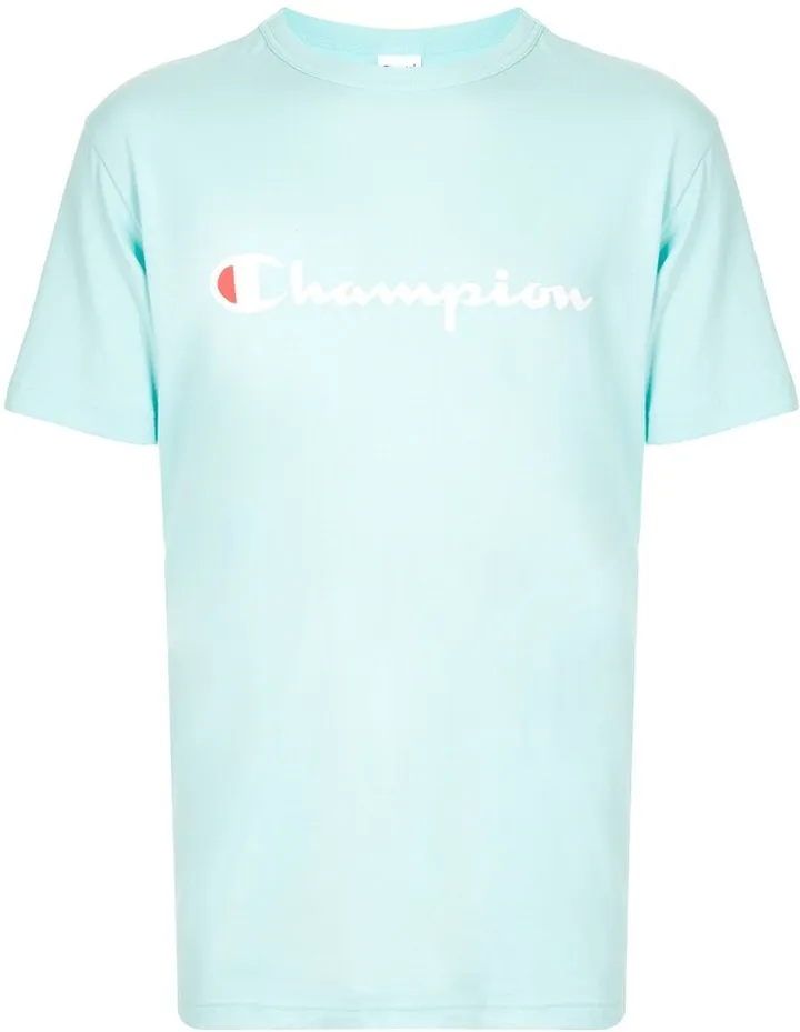 logo print crew neck T-shirt