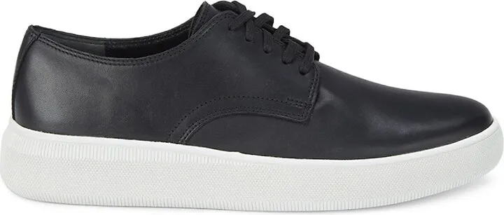 Derrick Leather Platform Sneakers