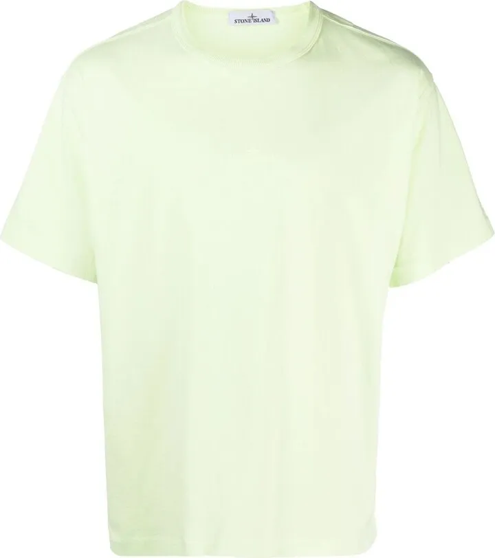 embroidered-logo detail T-shirt