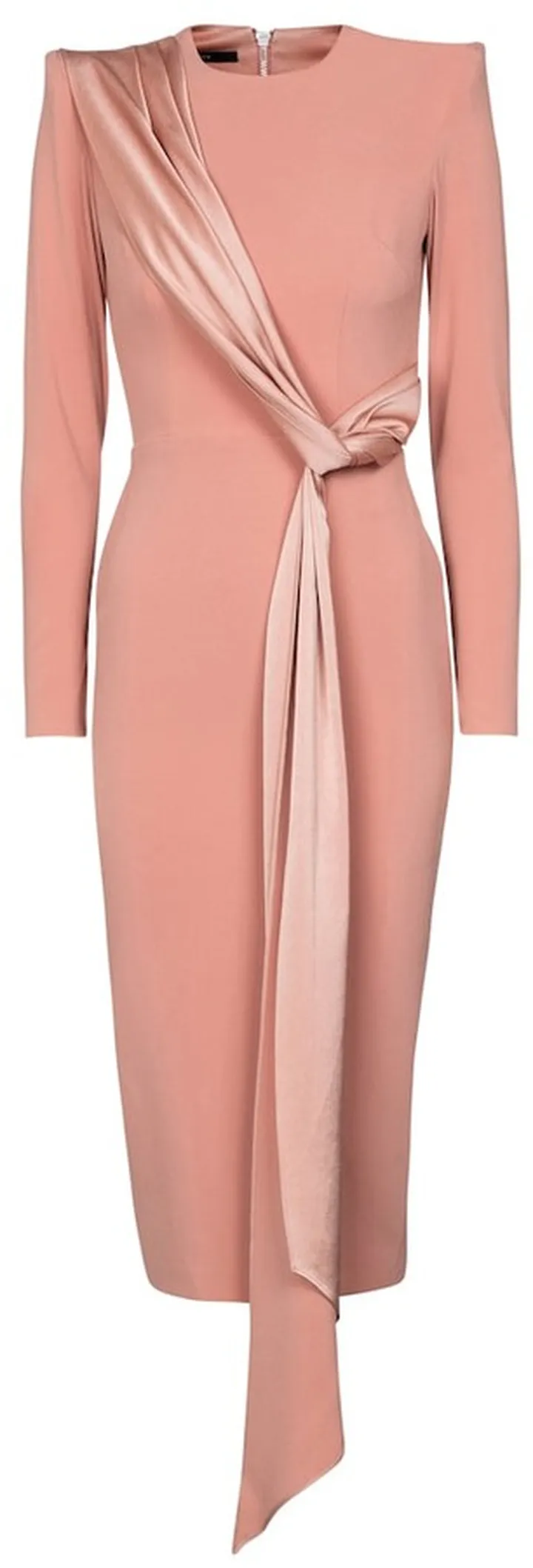 Arden crepe midi dress