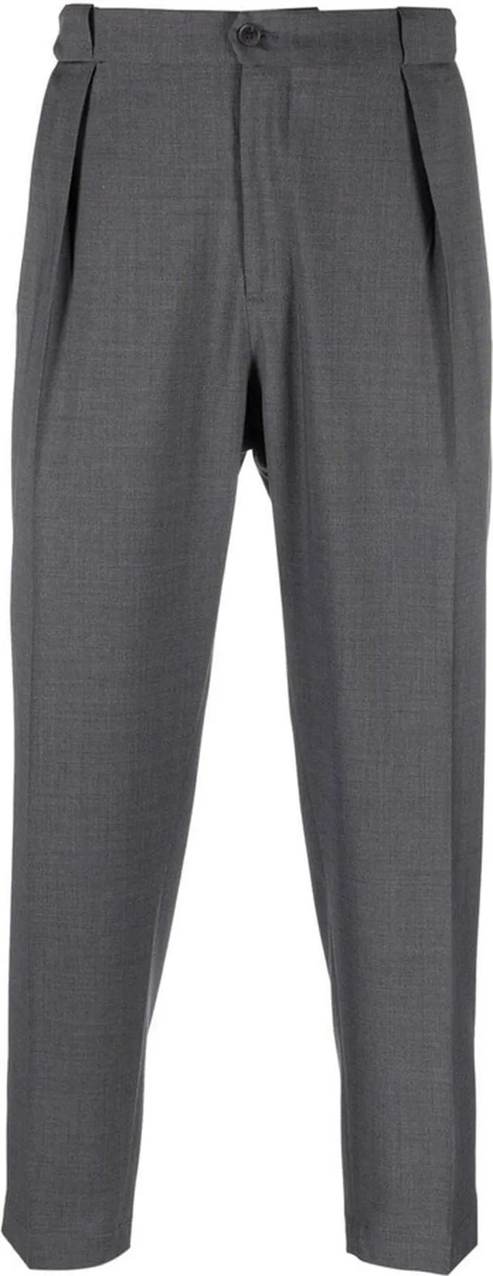 Cropped Tailored Trousers