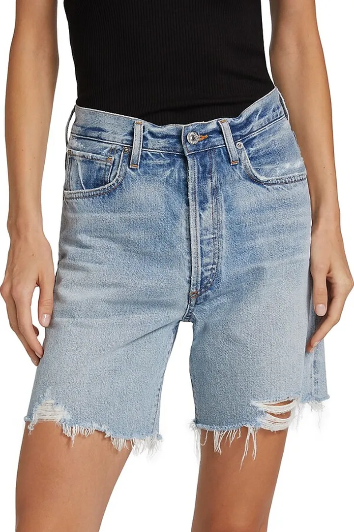 Camilla High-Rise Bermuda Shorts