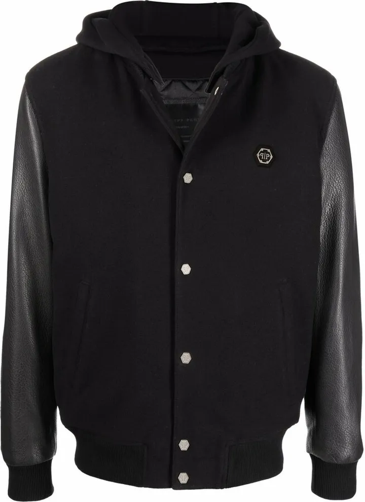 Long-Sleeve Bomber Jacket