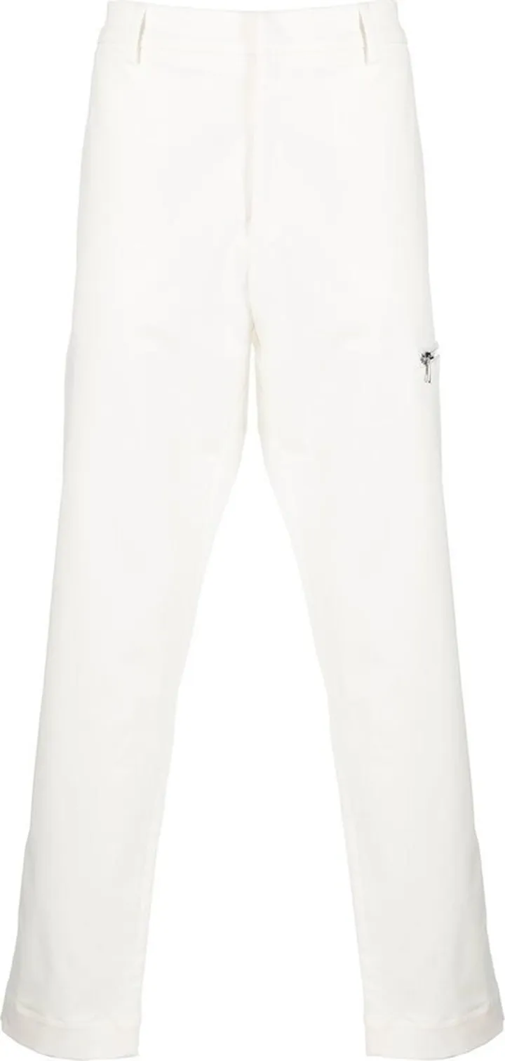 High-Rise Straight-Leg Trousers