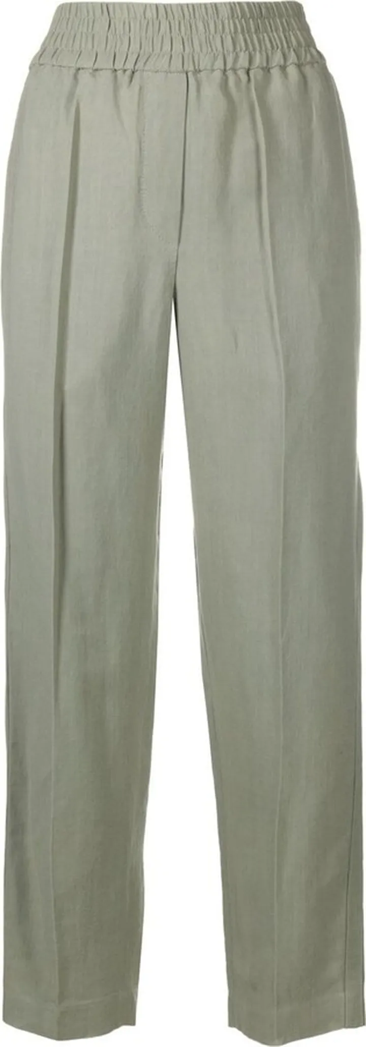 Straight-Leg Tailored Trousers
