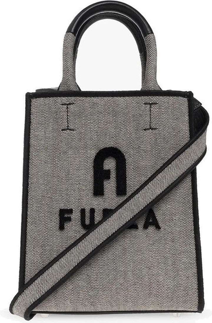 Furla Logo Print Mini Tote Bag