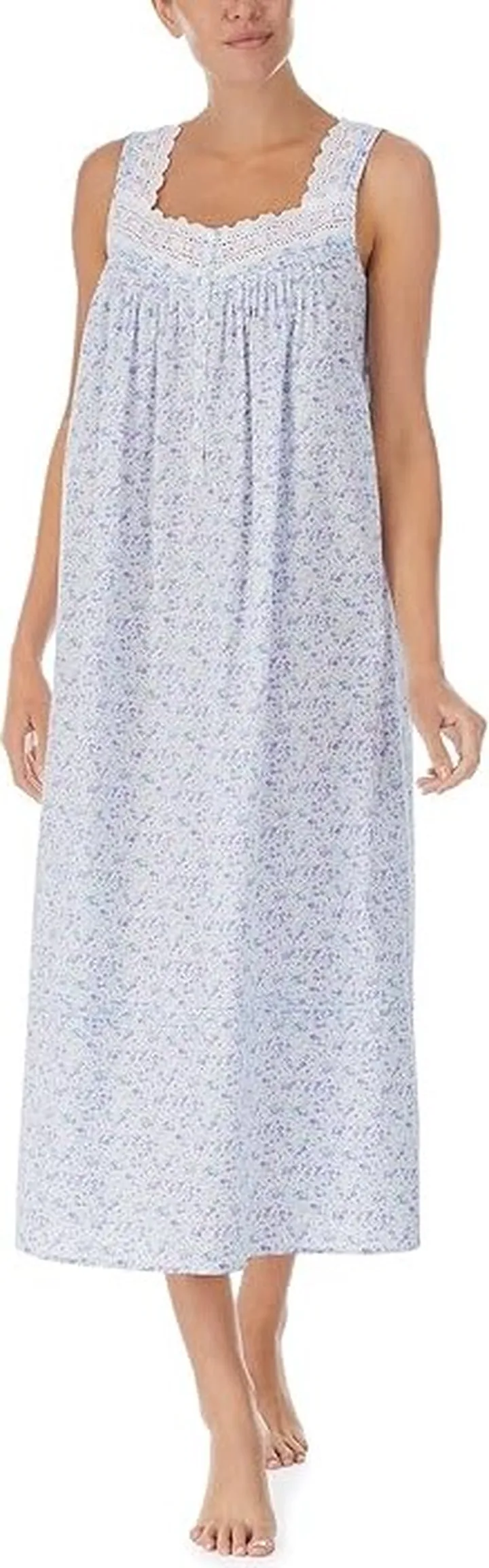Eileen West Sleeveless Ballet Gown (Mini Ditsy) Women's Pajama