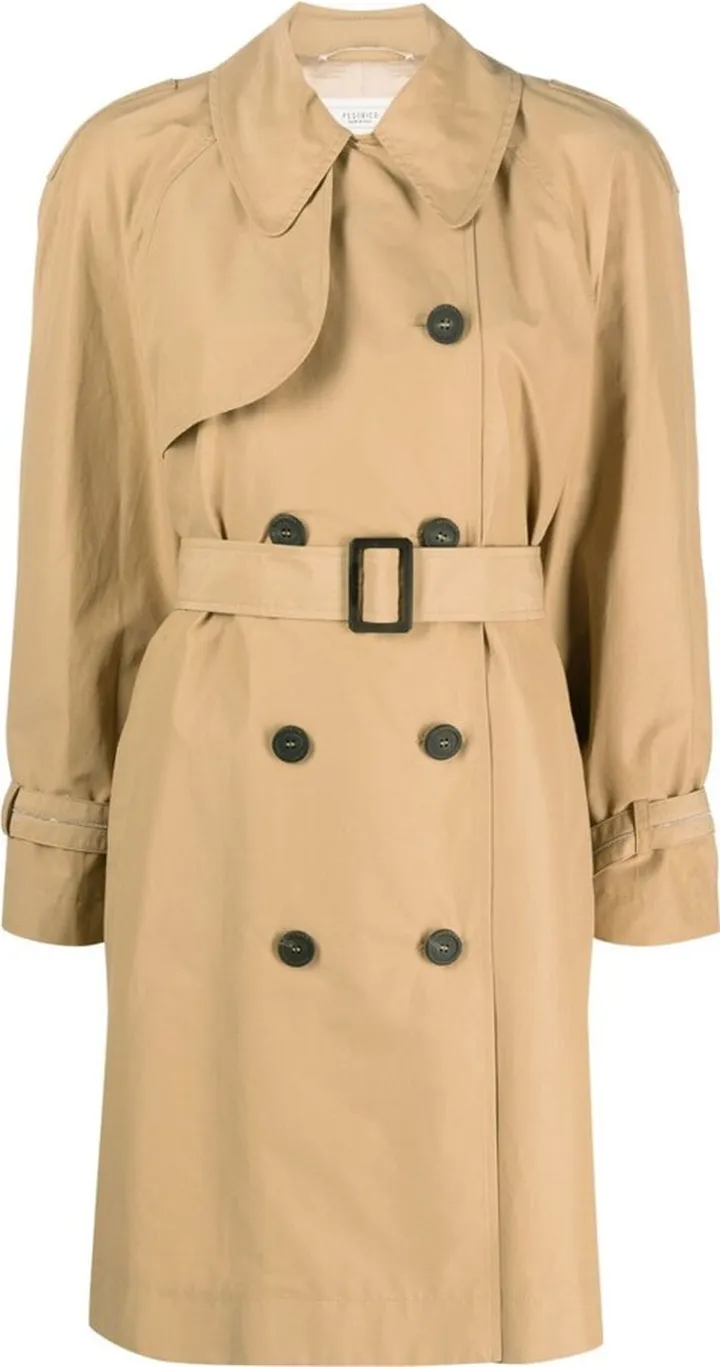 Double-Breasted Trench Coat