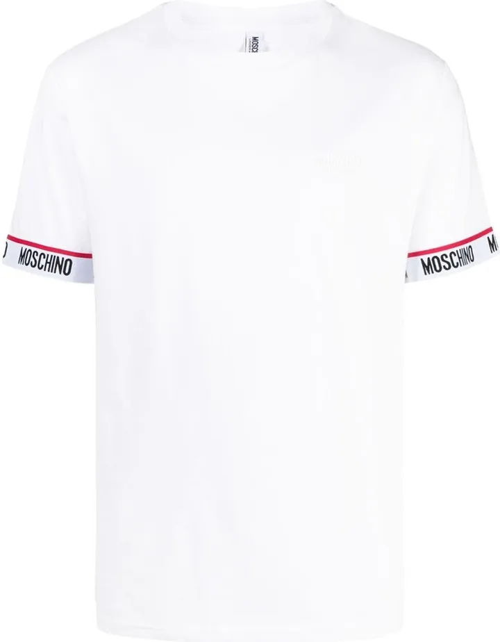 logo-sleeve cotton T-shirt