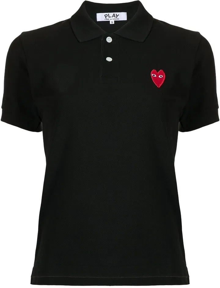 Embroidered-Logo Short-Sleeved Polo Shirt