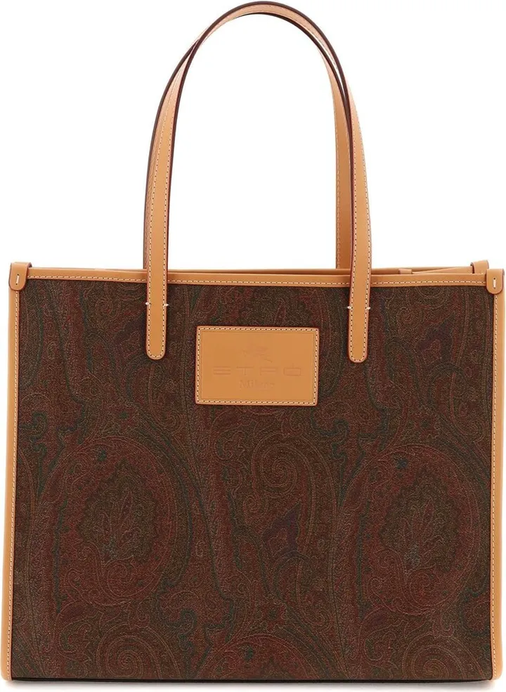 Etro Paisley Medium Shopping Bag